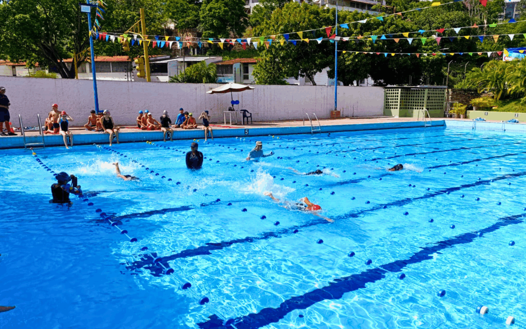 Cierre recreativo de natación
