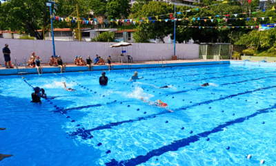 Cierre recreativo de natación