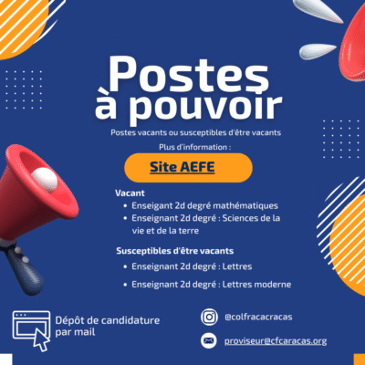 OFFRE DE POSTES DE DETACHES SUR MISSION D’ENSEIGNEMENT