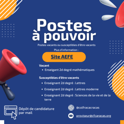 OFFRE DE POSTES DE DETACHES SUR MISSION D’ENSEIGNEMENT